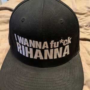 I Wanna Fu*ck Rihanna SnapBack Hat - Bought in Tokyo Boutique